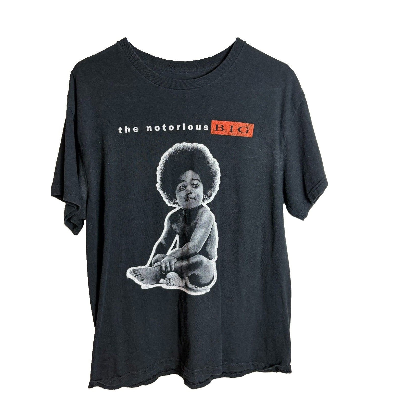 The Notorious B.I.G. Baby Graphic T Shirt Black Rap Hip Hop Men’s Large
